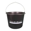Bouwmaat Bouwemmer Gripline-D Zwart Met Beugel 20L