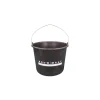 Bouwmaat Bouwemmer Gripline-D Zwart Met Beugel 12L