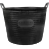 Bouwmaat Flextub Gripline-F Zwart 42L