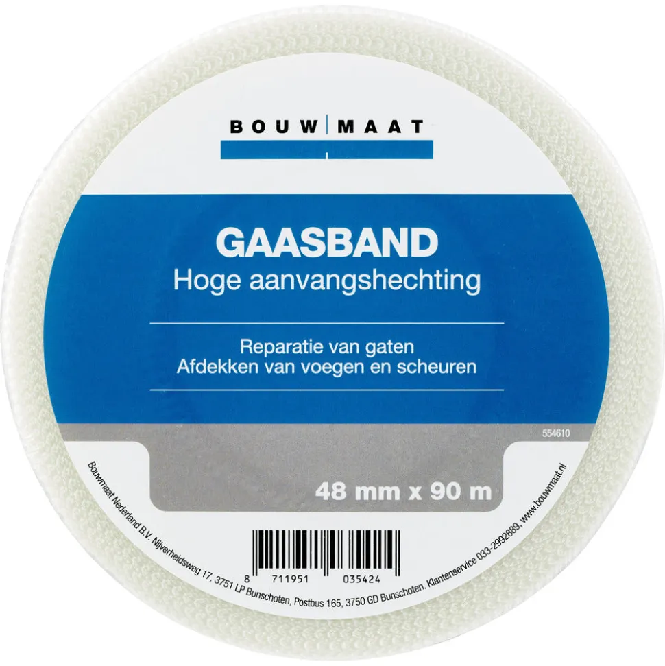 Bouwmaat Gaasband Wit