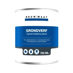 Bouwmaat Grondverf Grijs 750ml