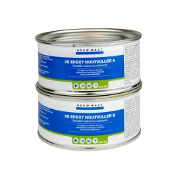 Bouwmaat 2K Epoxy Houtvuller Set 500gr