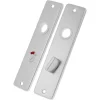 Bouwmaat Kortschild Toilet en Badkamer 63/8 Aluminium F1