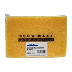 Bouwmaat Schoonmaakspons 170x115x70 mm geel hydro