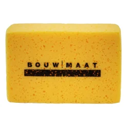 Bouwmaat Schoonmaakspons 170x115x70 mm geel hydro