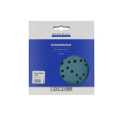 Bouwmaat Schuurschijf 49 Gaten Klittenband Ø150mm