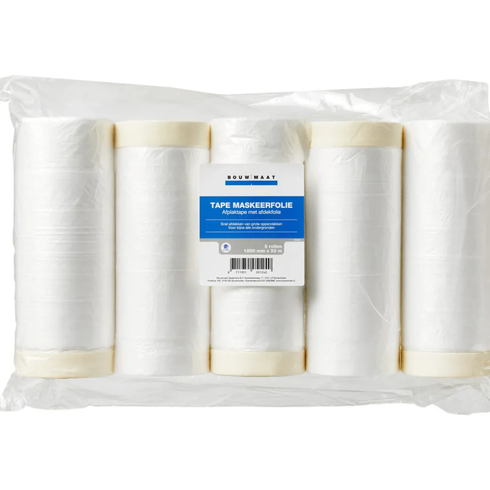 Bouwmaat Tape Maskeerfolie