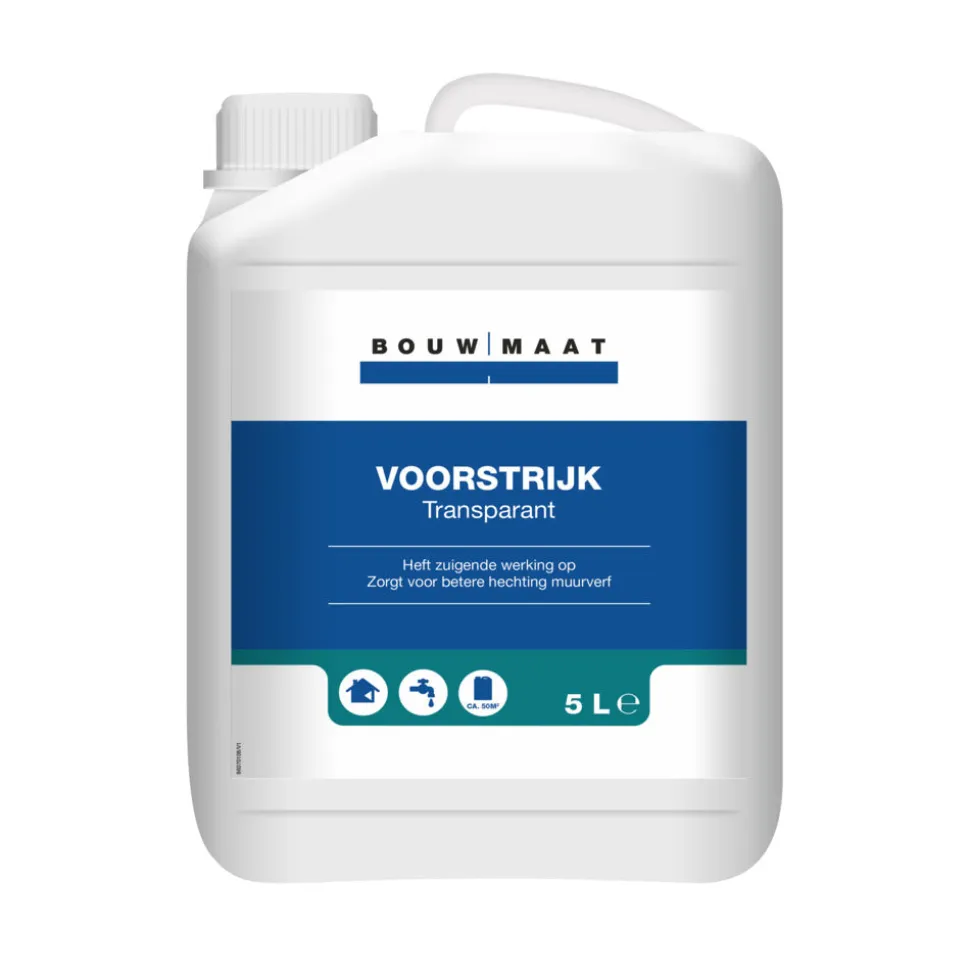 Bouwmaat Voorstrijk Kleurloos 5L