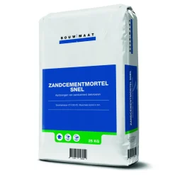Bouwmaat Zandcement Snel 3-8cm 25kg