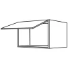 Bribus ECO Bovenklepkast Wit 60x32x35,7cm Voor Boven Een Afzuigkap FSC Mix 70%