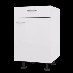 Bribus ECO Onderkast Rechts Wit 50cm FSC Mix 70%