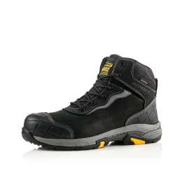 Buckbootz Veiligheidsschoen Blitz S3 Leer Zwart