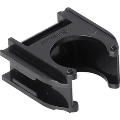 Buisclip Euro Zwart 19mm 50st
