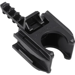 Buisclip Euro Zwart 16mm 50st