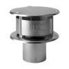 Burgerhout Kap Rookgasafvoer Aluminium Ø100mm
