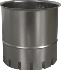 Burgerhout nisbus 450783 staal gegalvaniseerd Ø 130 mm