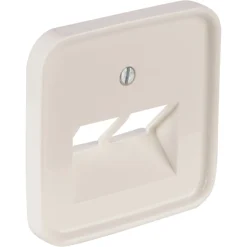 Busch-Jaeger Reflex Centraalplaat Telefoon/Data 2x8-Polig Polarwit