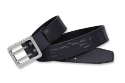 Carhartt Riem Logo Leer Zwart Maat 42
