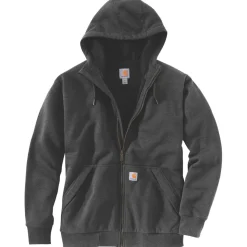 Carhartt Sweatshirt Paxton Thermal Lined Full Zip Grijs