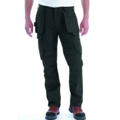 Carhartt Werkbroek Steel Cargo Multipocket Zwart