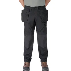 Carhartt Werkbroek Steel Cargo Multipocket Zwart