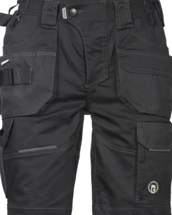 CERVA Korte Werkbroek Dayboro Zwart