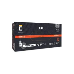 CERVA Wegwerphandschoenen Vinyl Rail Ongepoederd 100st