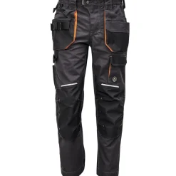 CERVA Werkbroek Emerton+ Antraciet/Oranje