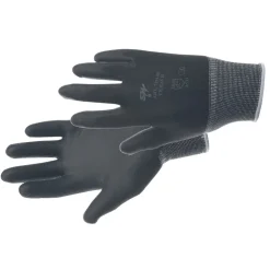 CERVA Werkhandschoenen Geul PRO Nylon/Latex Zwart Maat 10/XL