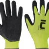 CERVA Werkhandschoenen Palawan Nylon/Latex Geel Maat 10/XL 12 Paar