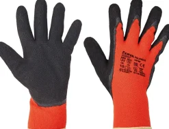 CERVA Winter Werkhandschoenen Palawan Acryl/Latex Oranje Maat 10/XL