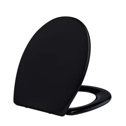 Chase Toiletzitting Softclose en Quick Release Mat Zwart