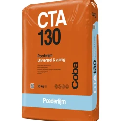 Coba CTA130 Poederlijm Universeel Grijs 25kg
