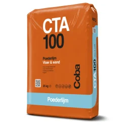 Coba CTA100 Poederlijm Vloer en Wand Grijs 25kg