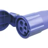 Contrastekker 2-Polig+E Blauw 16A