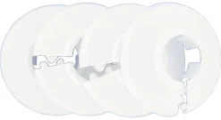 CV-Buisrozet Glans Wit 28mm