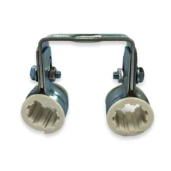 CV U-beugel duplo met inlage 22 mm - 2 stuks
