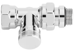 Danfoss Radiator Voetventiel RLV-XG Recht Chroom 1/2"