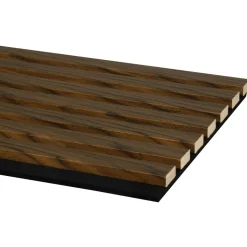 Decowall Acoustic Walnoot 30x260cm 2st 70% PEFC