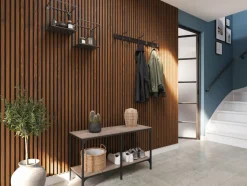 Decowall Acoustic Walnoot 30x260cm 2st 70% PEFC