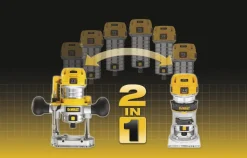 DeWALT Boven-Kantenfrees D26204K-QS 900