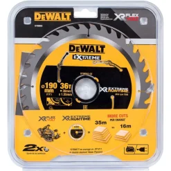 DeWALT Cirkelzaagblad DT99563-QZ Xtreme Runtime 190x30 mm 36T CSB