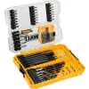 DeWALT 57-delig, speedboor EXTREME™ , Houtboren, en Bits in TOUGH CASE