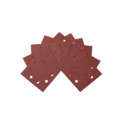 DeWALT Schuurpapier Geperforeerd Velco 1/4 115x115mm 10st
