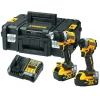 DeWALT XR Combo Voordeelset DCD800 + DCF850 - 2x 5Ah 18V In TSTAK