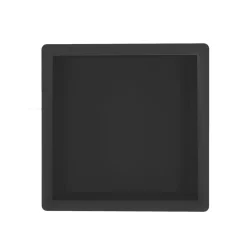 Dive Inbouwnis Mat Zwart 30x30x7cm
