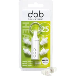 dOb Oordoppen White Series 25 Herbruikbaar Met Filter