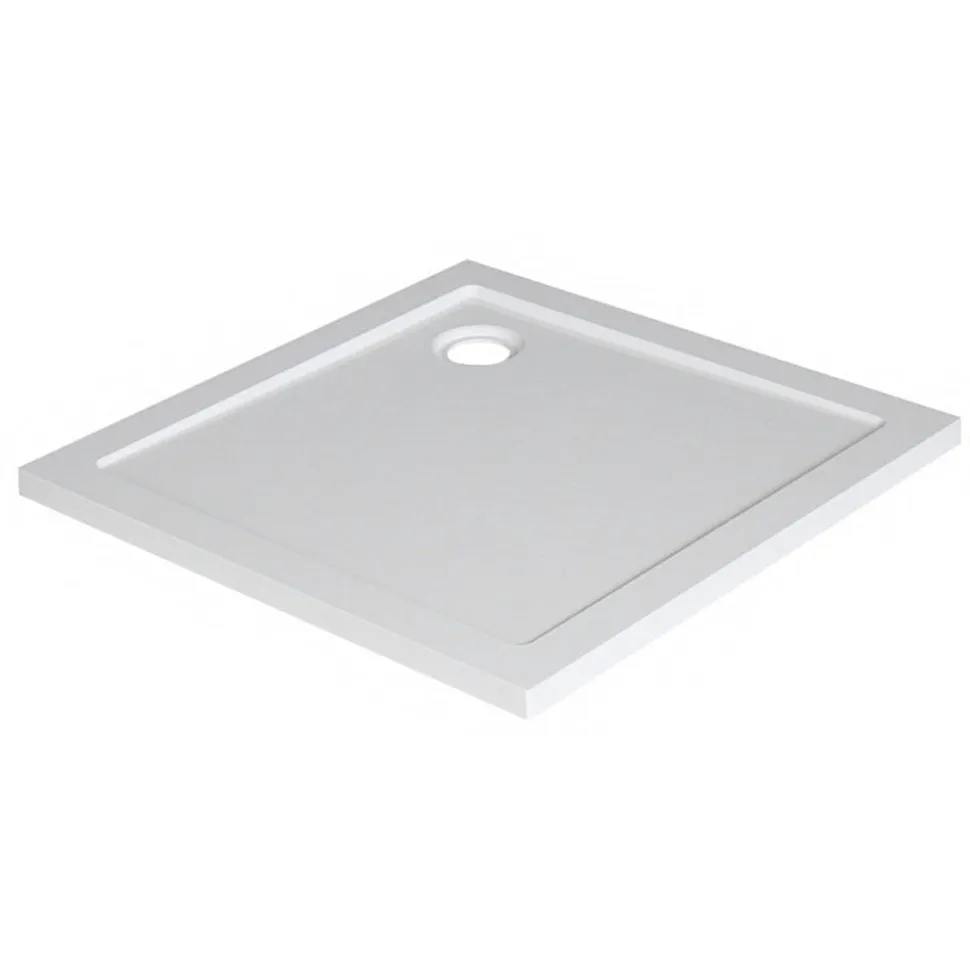 Douchebak Vierkant SMC Wit 80x80cm