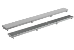 Douchegoot Rooster RVS 70cm