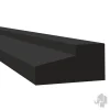 DTS Dorpel Hollodeen Zwart 66x110x1200mm